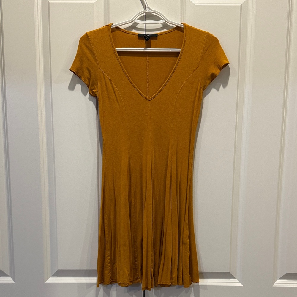 Forever 21 Amber V-Neck Mini Dress